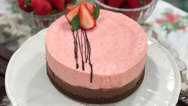 El Gran Secreto De La Torta Mousse De Frutilla Y Chocolate Morfi Todos A La Mesa Telefe Com