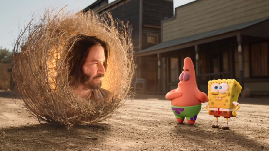 Bob Esponja Y Keanu Reeves Juntos Entretenimientos Mitelefe Com