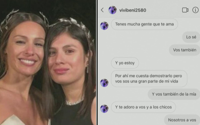 Los chats entre Pampita y la ex niñera - Entretenimientos - mitelefe.com