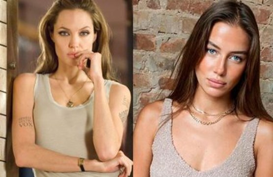 El impactante parecido que tiene la nueva novia de Brad Pitt con Angelina Jolie - Entretenimientos El impactante parecido que tiene la nueva novia de Brad Pitt con Angelina Jolie - Entretenimientos