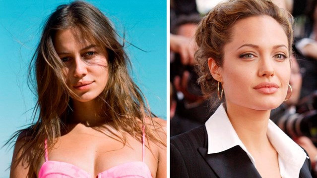 El impactante parecido que tiene la nueva novia de Brad Pitt con Angelina Jolie - Entretenimientos El impactante parecido que tiene la nueva novia de Brad Pitt con Angelina Jolie - Entretenimientos