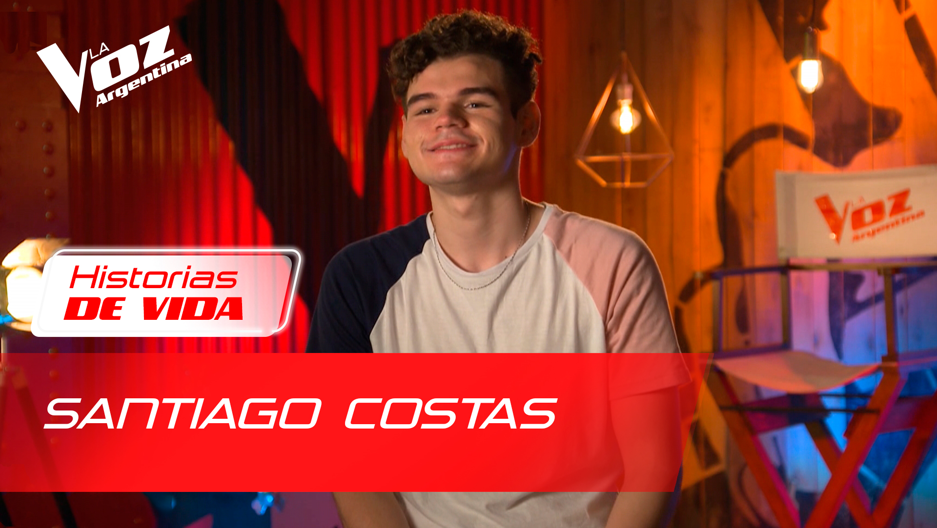 ¡Conocé a Santiago Costas! La Voz Argentina