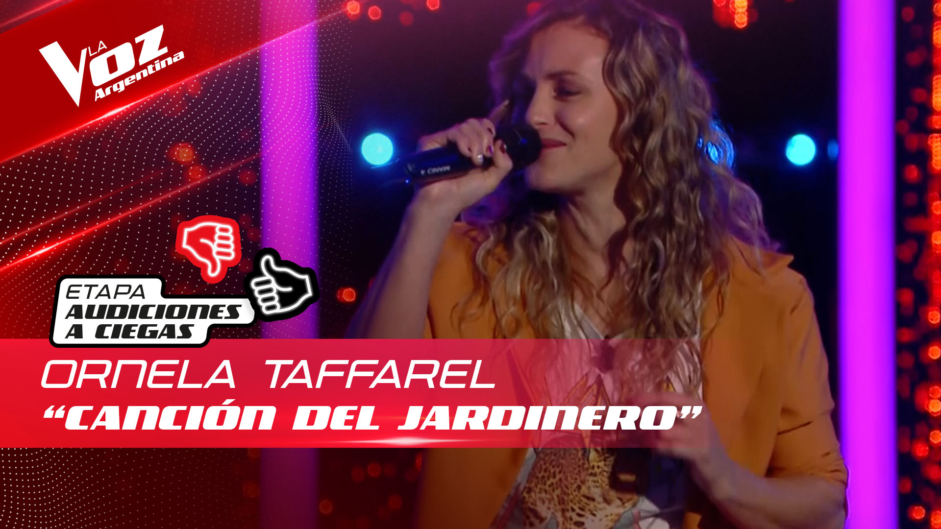 Ornela Taffarel - “Canción del jardinero” - Audiciones a Ciegas - La Voz  Argentina 2022 - La Voz Argentina - mitelefe.com