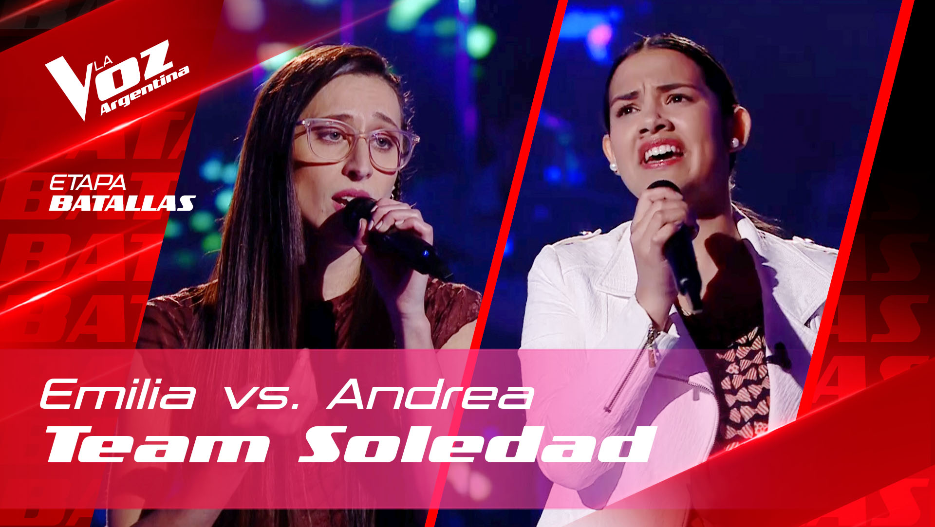 Emilia Oliveras Vs Andrea Guasch All Of Me Batallas La Voz Argentina 2022 La Voz