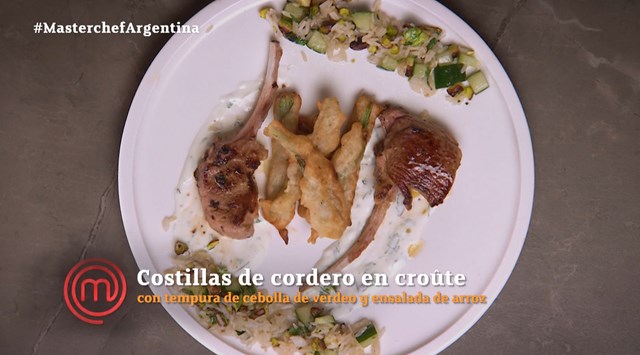 Por primera vez no hubo eliminados en Masterchef 1 daniela plato costillas cordero