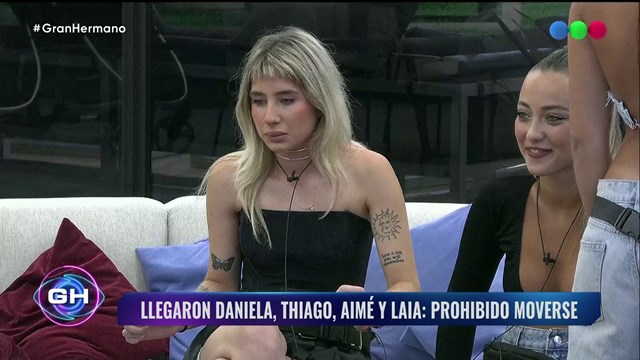 GH: Daniela Celis y Thiago Medina presentaron a Aimé y Laia ante una casa congelada 1 video 2024 03 11t230702972