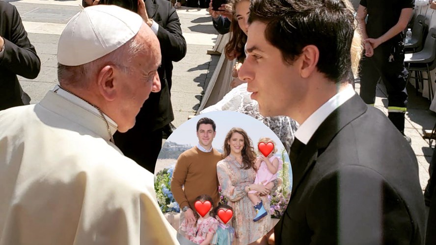 David Henrie, el actor de Disney que logró formar una familia tras ser bendecido por Francisco