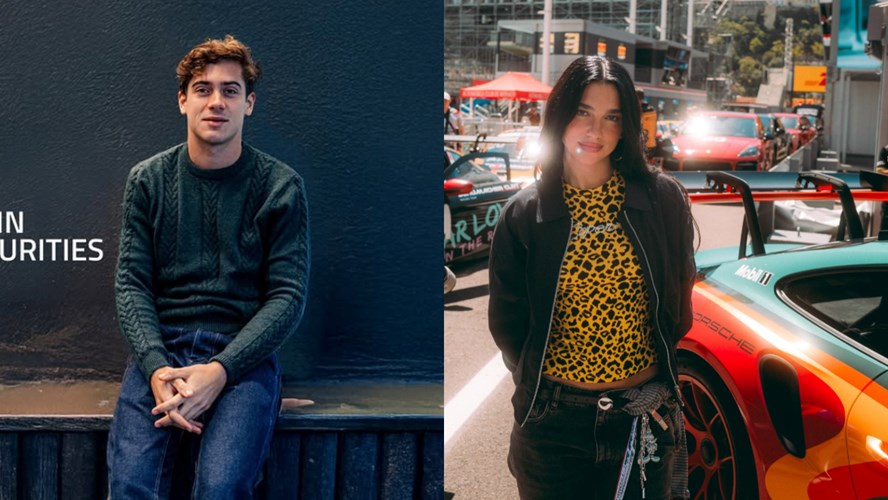 Dua Lipa presenció la carrera de Colapinto en Mónaco y el argentino puso primera: mirá lo que hizo - Entretenimientos - mitelefe.com