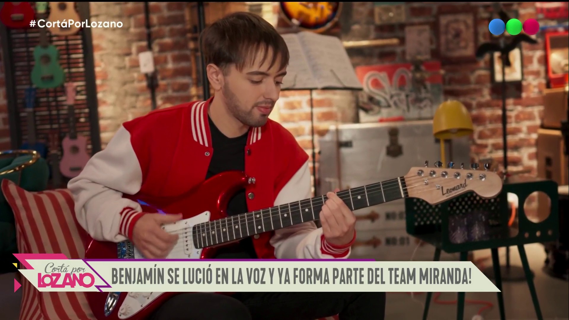 Video De Benjamin Entrain De Se Branler En exclusivo: Benjamín se lució en La Voz Argentina y ya forma parte